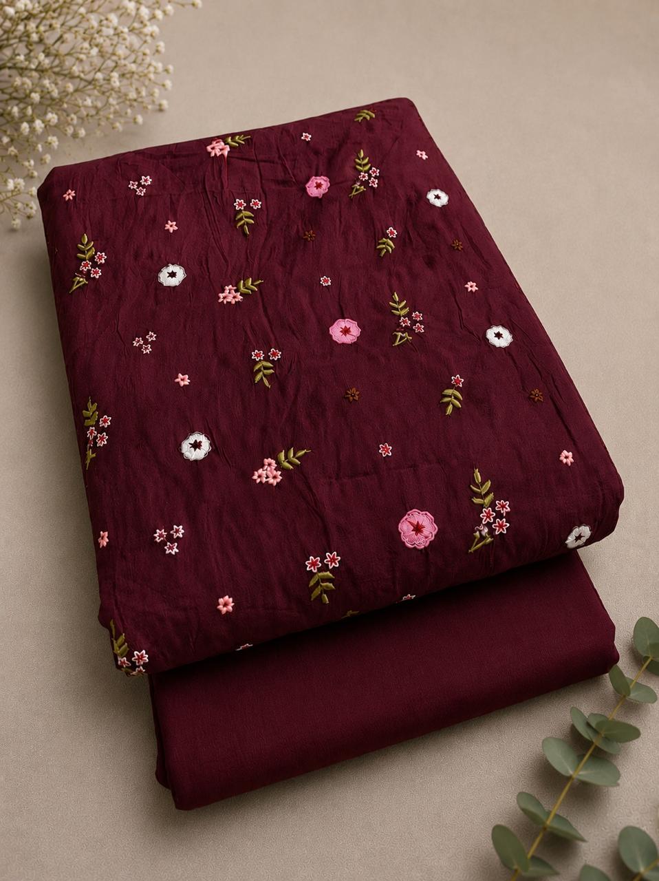 "Mughalia Special: Embroidered 2pc Lawn Suit"