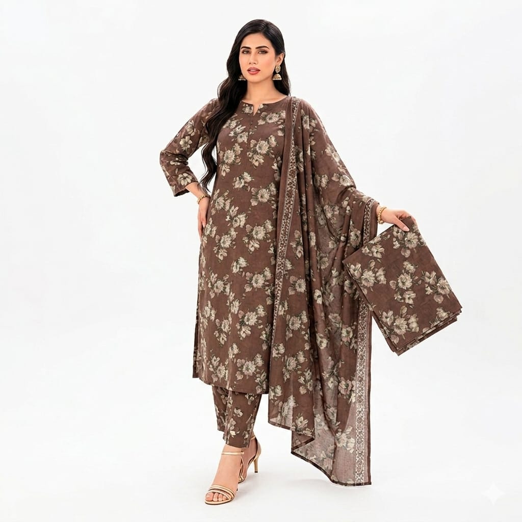 Printed Lawn 2Pc