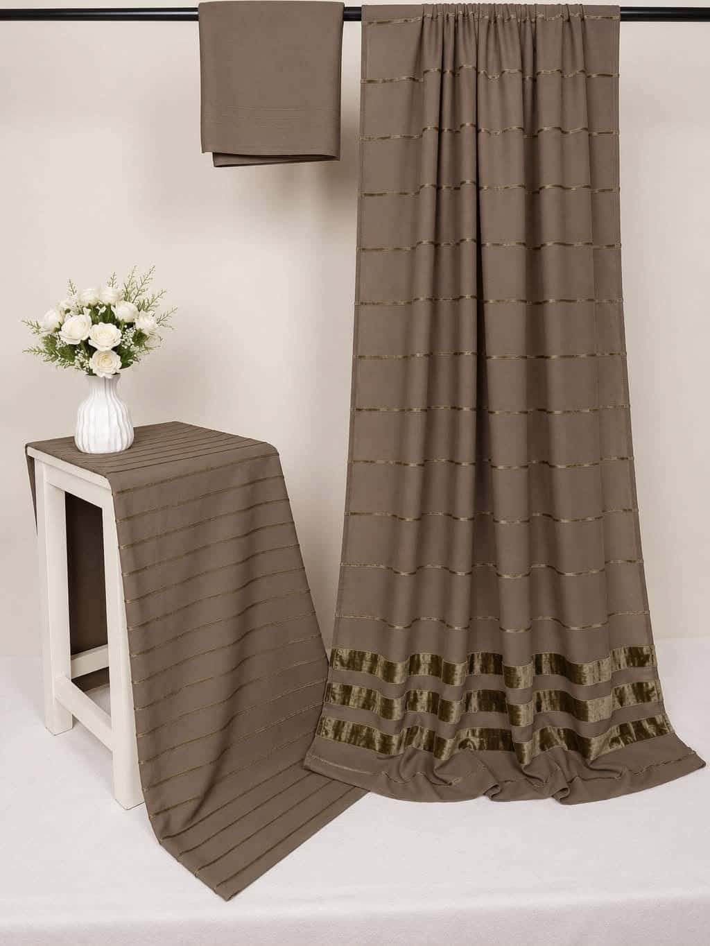 Mughalia Danakh 3 Piece Winter Suitn