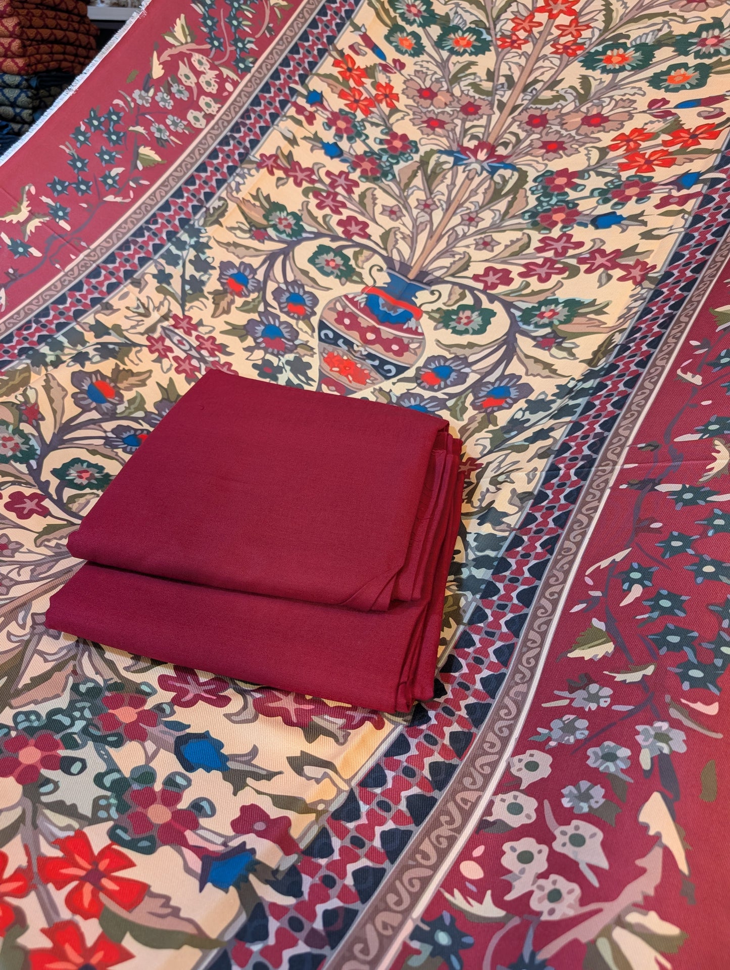 𩵠Original Wool Shawl 3PC ā Maria B Inspired š©µ