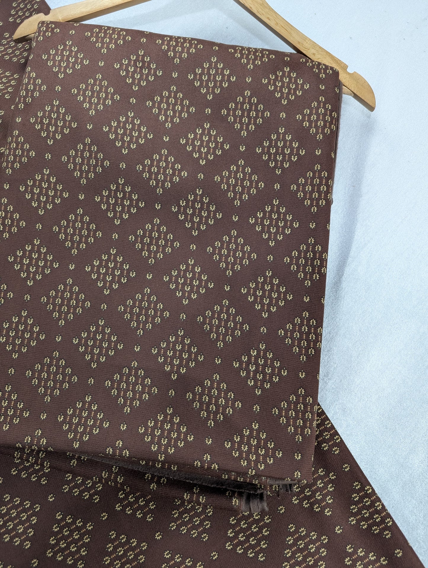 Premium Wool Printed 2-Piece