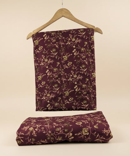 Premium Wool Printed 2-Piece