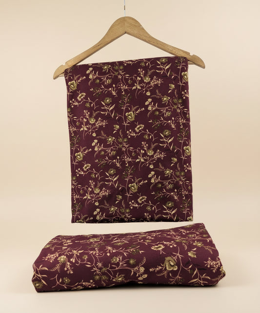 Premium Wool Printed 2-Piece