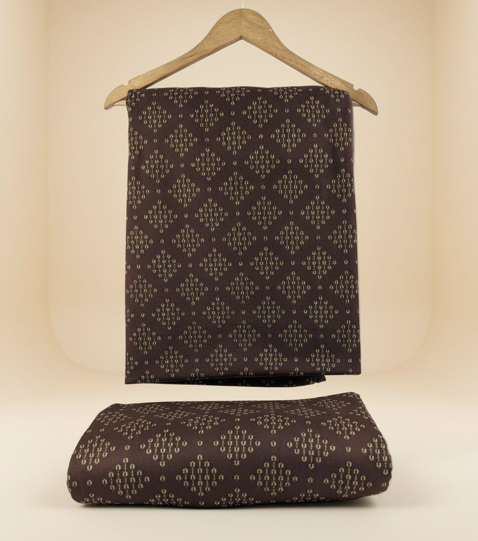 Premium Wool Printed 2-Piece