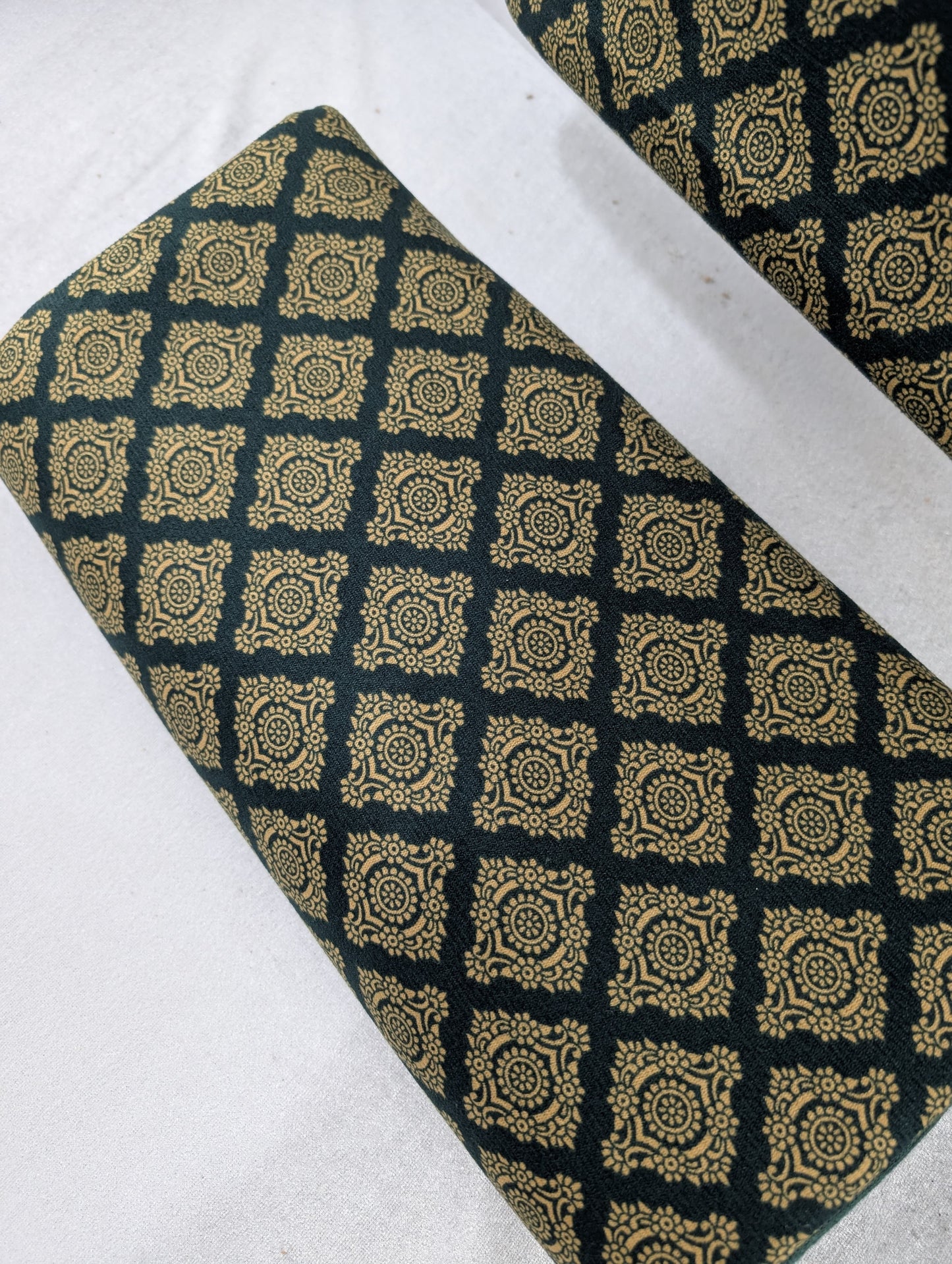 Premium Wool Printed 2-Piece