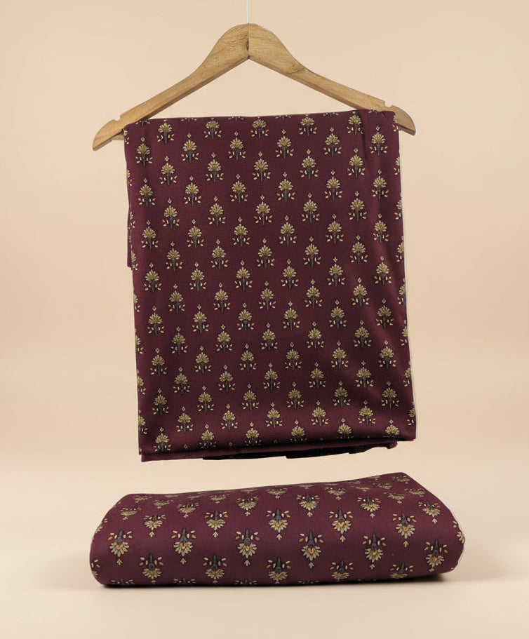 Premium Wool Printed 2-Piece