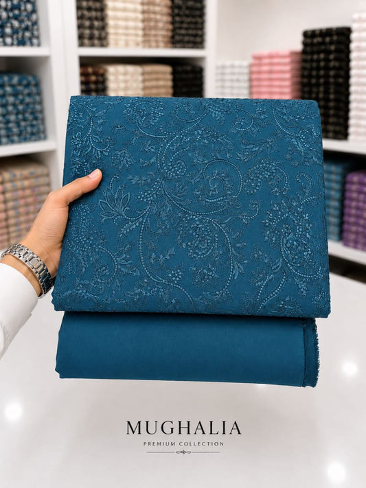 Mughalia Premiume 2-piece set featuring intricately designed ceramic mugs with traditional Mughal-inspired patterns.