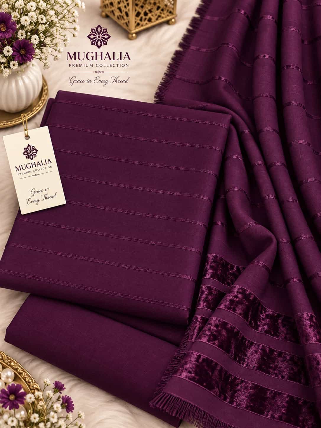 Luxury Danakh 3Pc Winter Suit