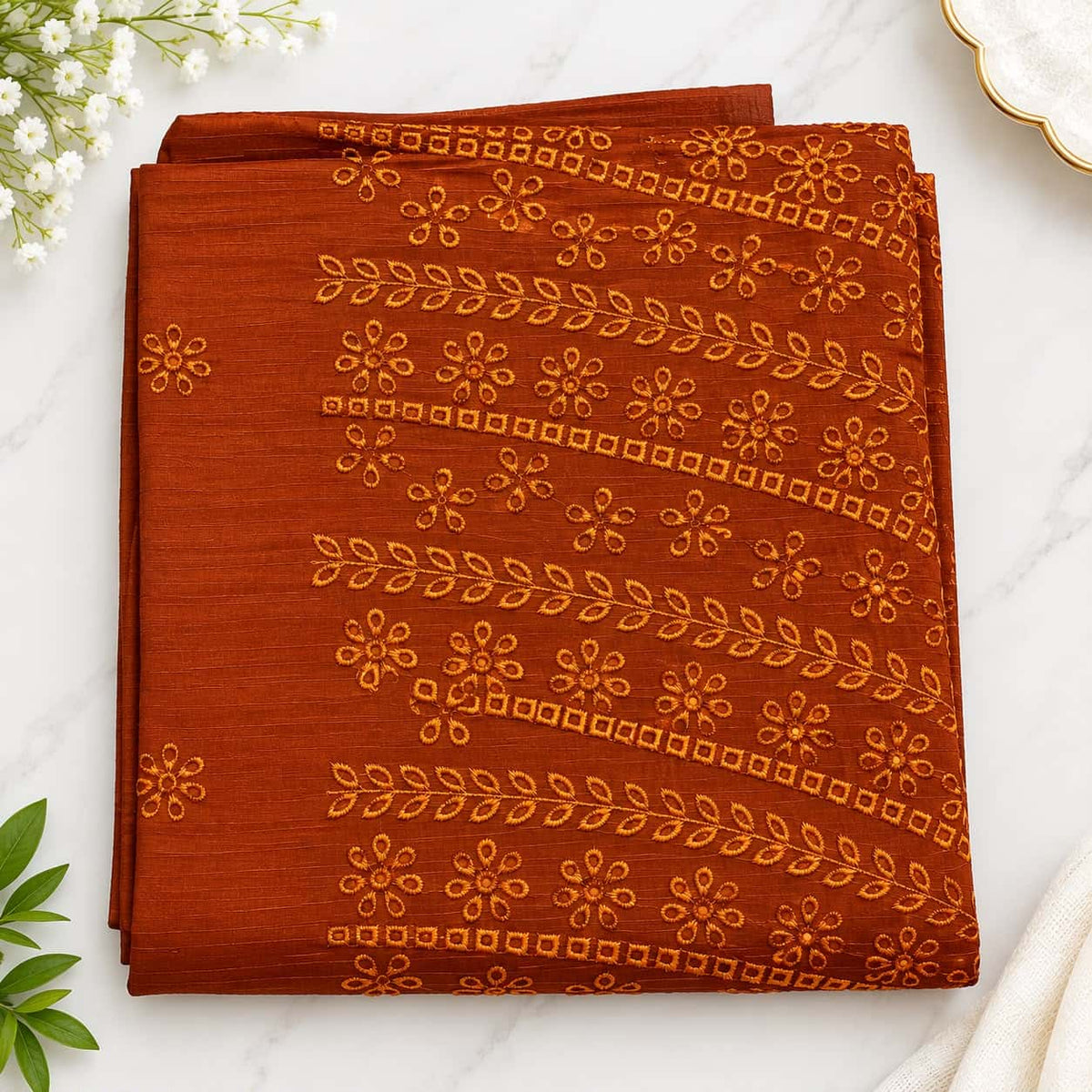 2Pc Lawn Embroidery Suits