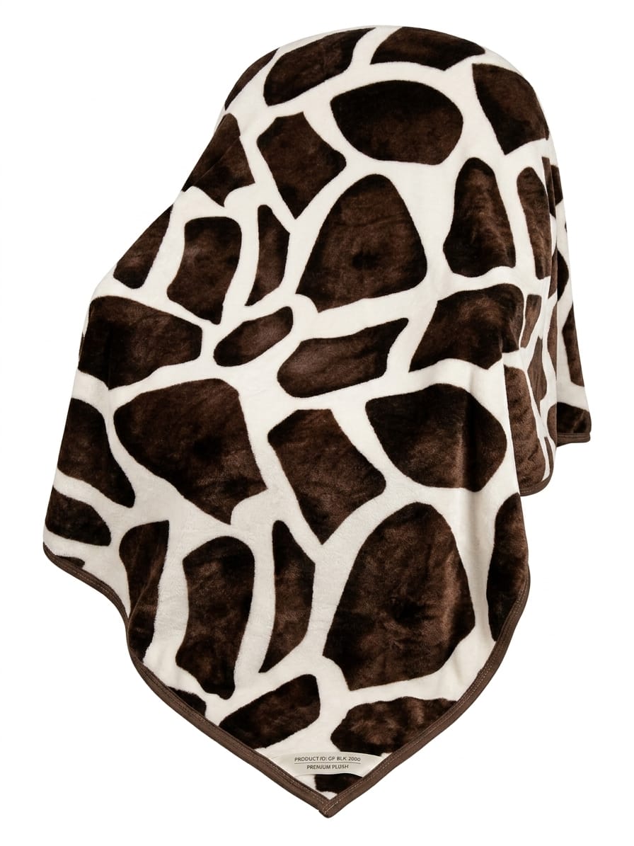 Soft, premium Mughalia AC blanket in cozy fabric, shown folded with plush texture perfect for cooling comfort.