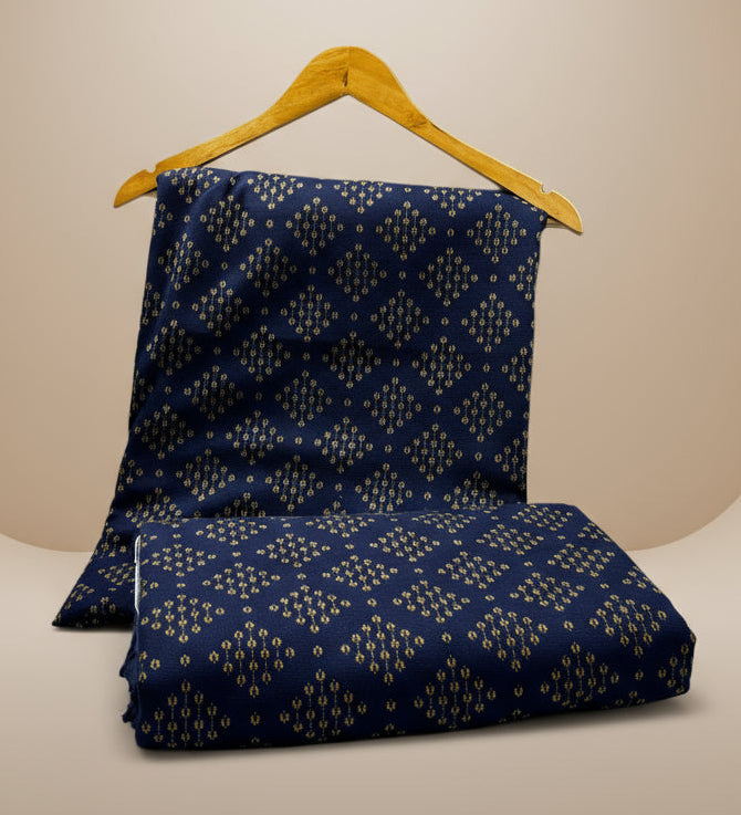 Premium Wool Printed 2-Piece