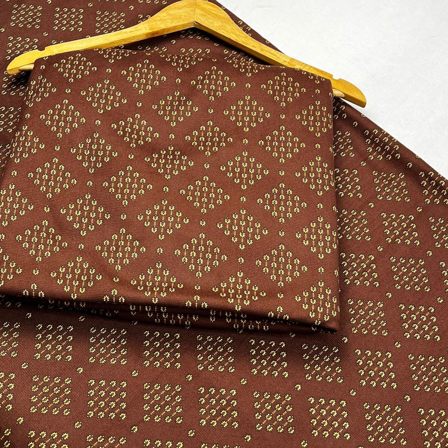 Premium Wool Printed 2-Piece