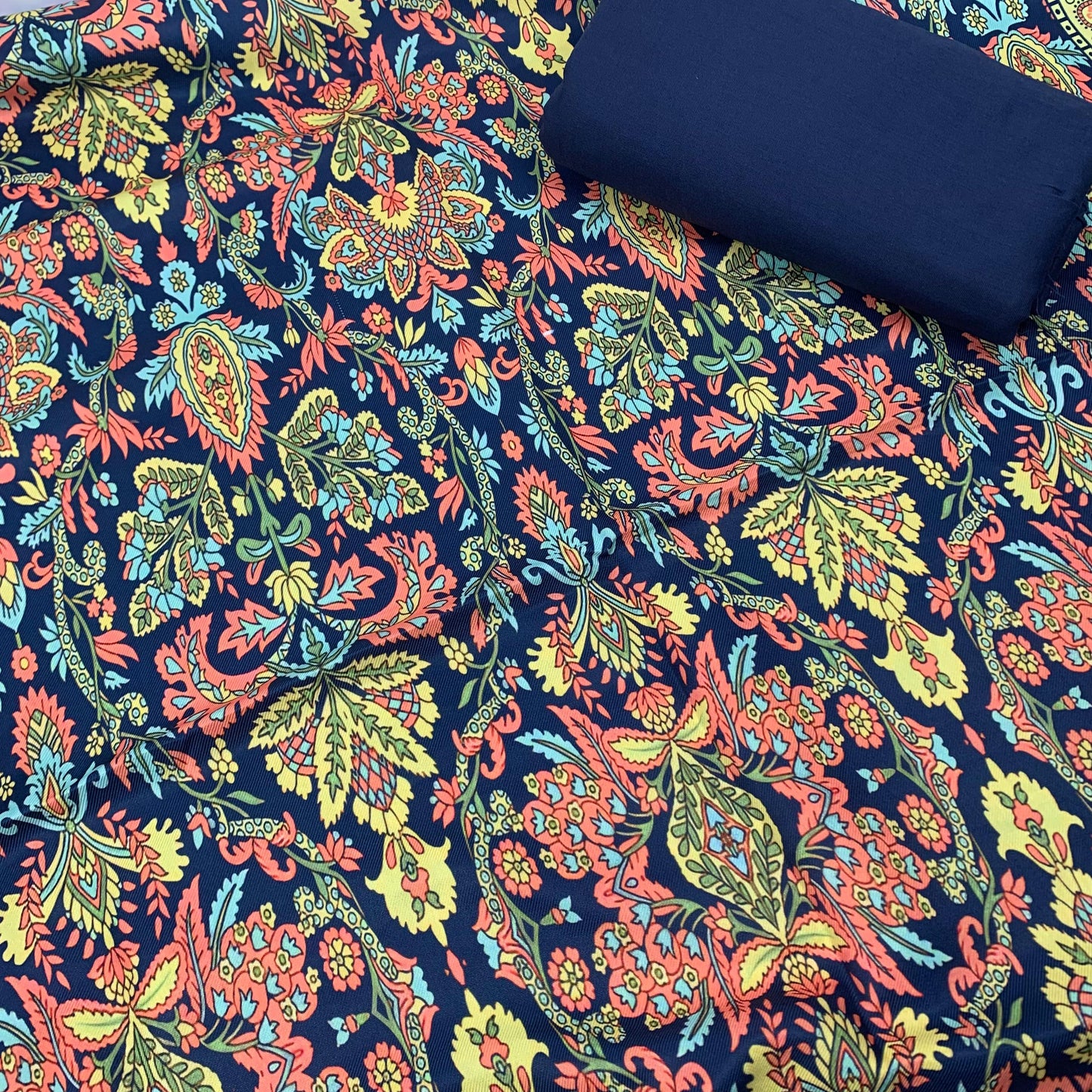 🩵 Original Wool Shawl 3PC – Maria B Inspired 🩵