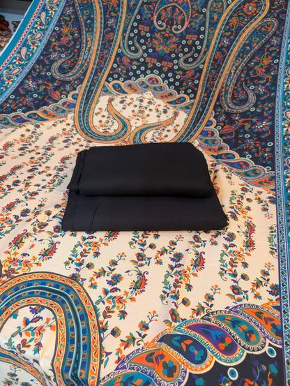 🩵 Original Wool Shawl 3PC – Maria B Inspired