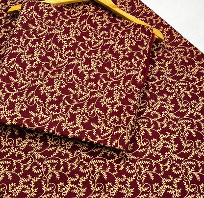 Premium Wool Printed 2-Piece (Unstitched)