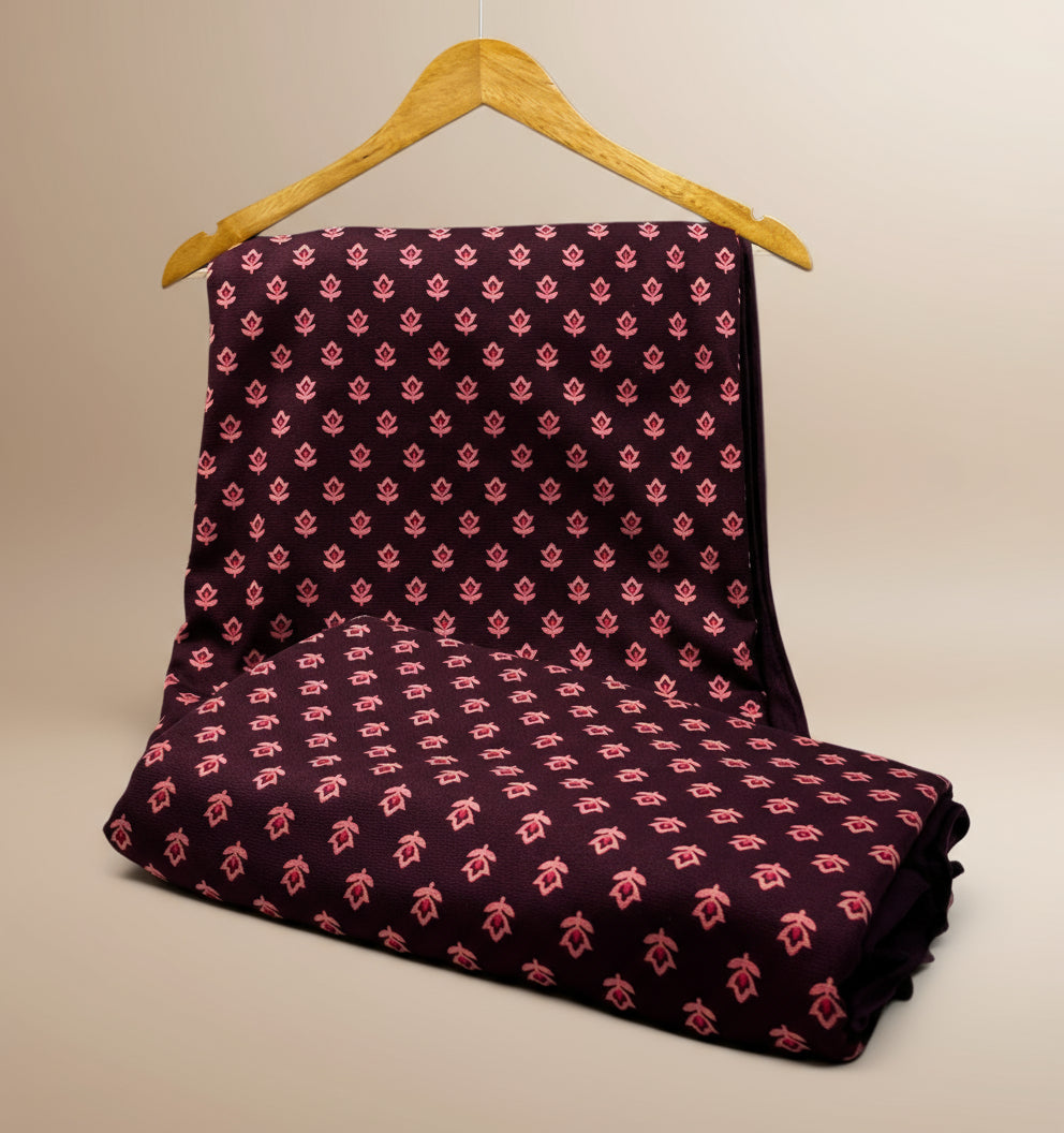 Premium Wool Printed 2-Piece (Unstitched)