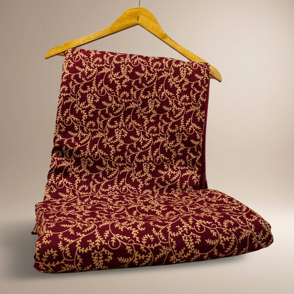 Premium Wool Printed 2-Piece (Unstitched)